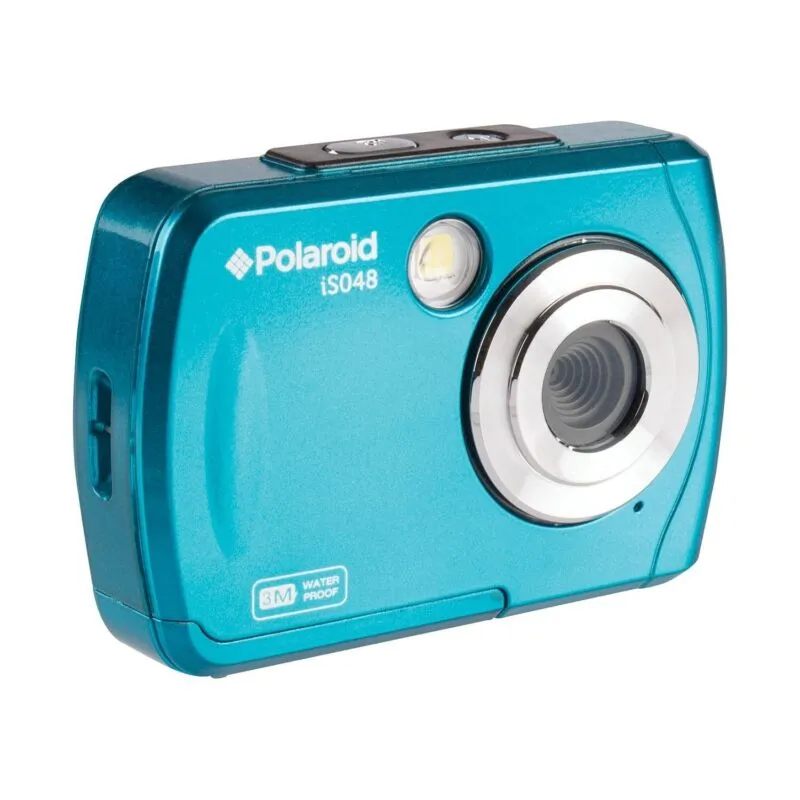 Polaroid IS048-TEAL 16.0 Megapixel Waterproof Instant Sharing Digital Camera