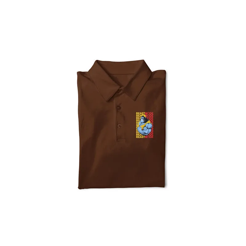 Polo Neck T-Shirt (Men) - Beast Mode (8 Colours)