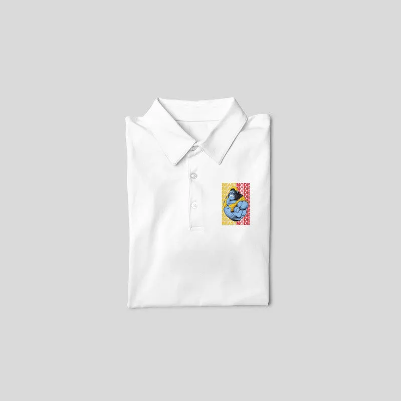 Polo Neck T-Shirt (Men) - Beast Mode (8 Colours)