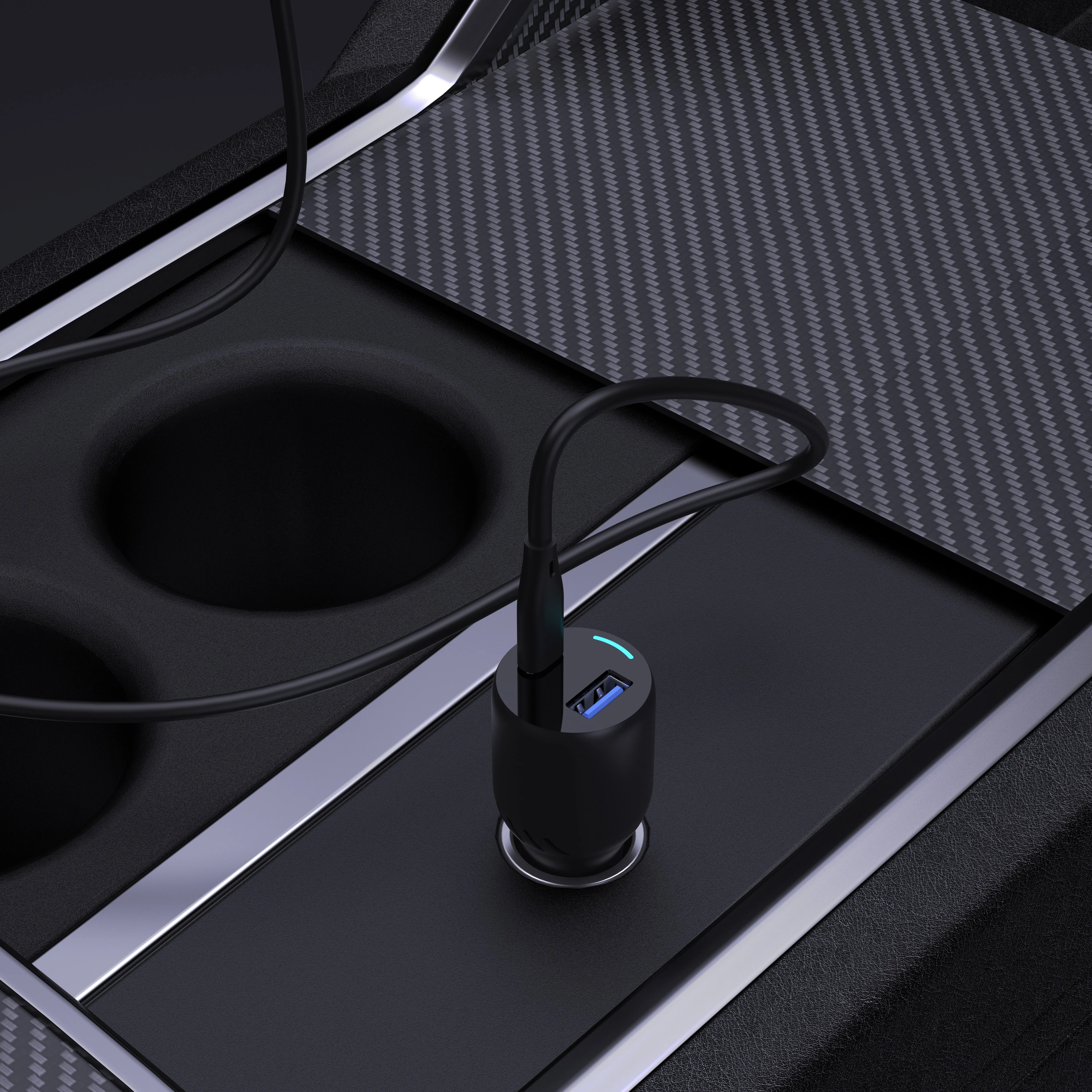 Powerology Dual Port Car Charger