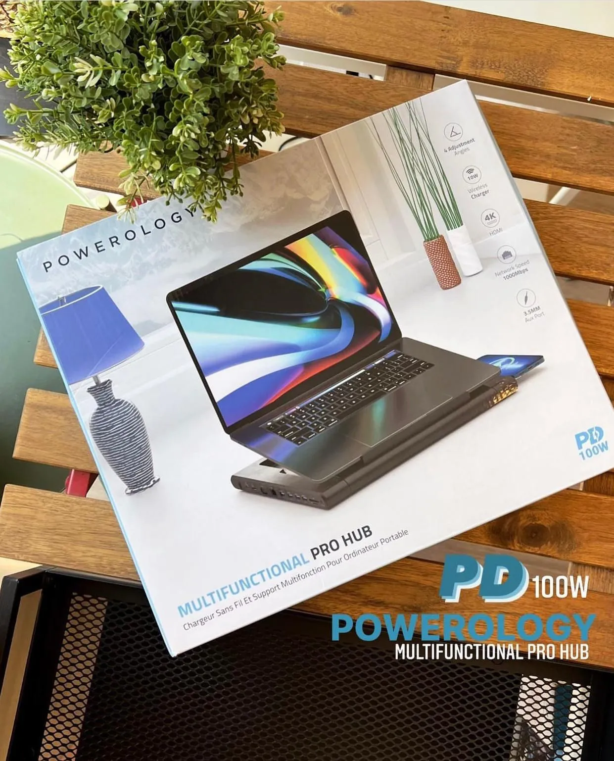 Powerology - Multi-Functional Pro Hub with 100W PD