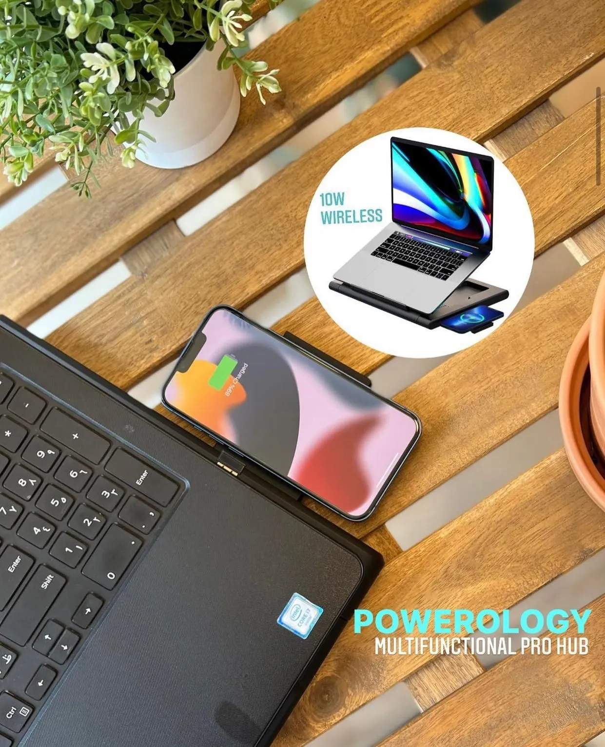 Powerology - Multi-Functional Pro Hub with 100W PD