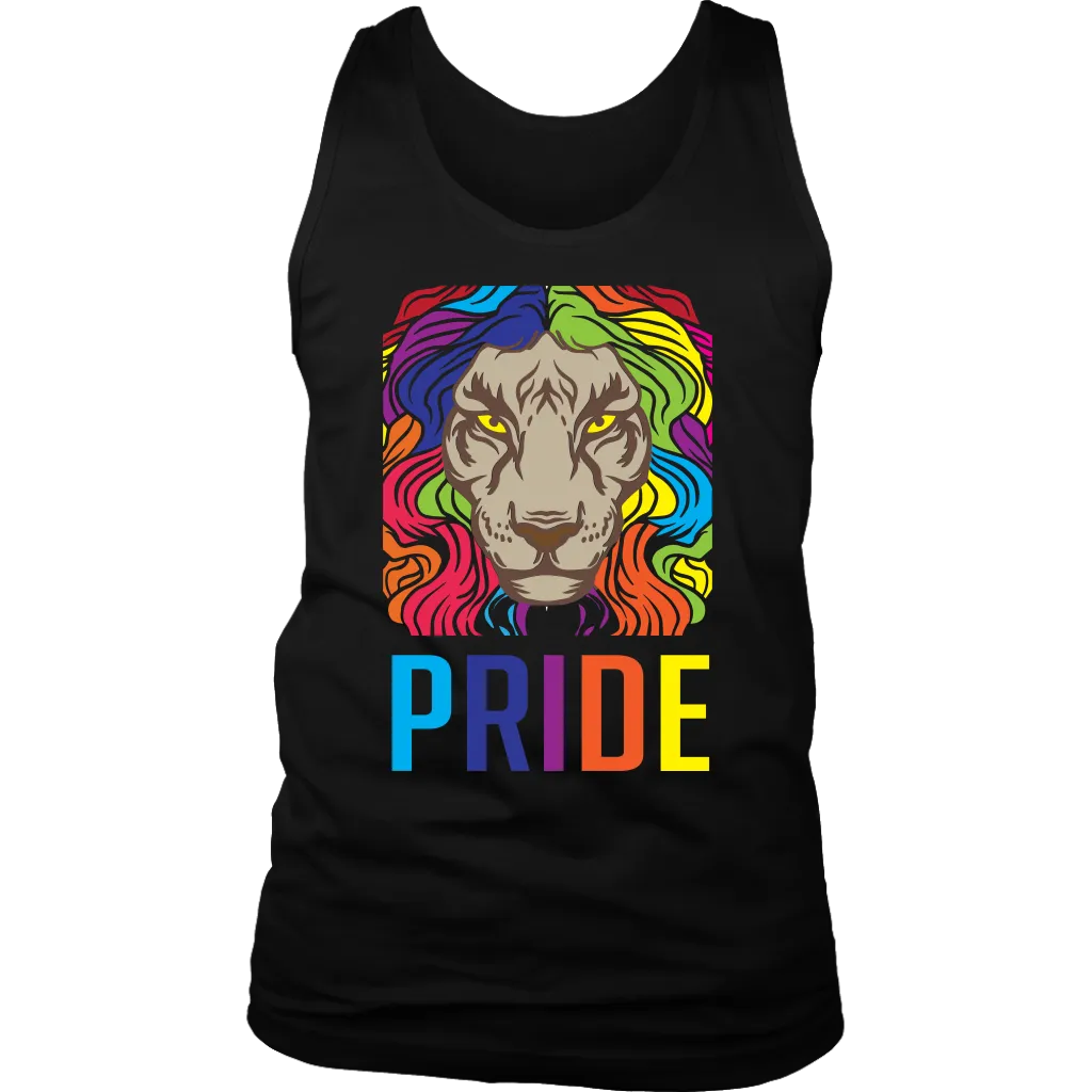 Pride Lion T-shirt, Gift of Pride Lion, Pride Lion Shirt, Pride T-shirt, Gift for LGBTQ