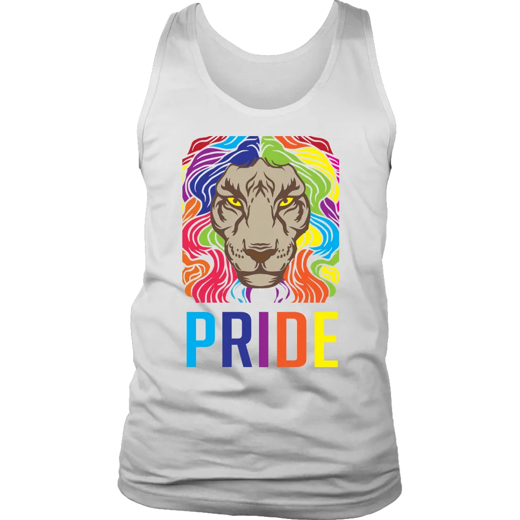 Pride Lion T-shirt, Gift of Pride Lion, Pride Lion Shirt, Pride T-shirt, Gift for LGBTQ