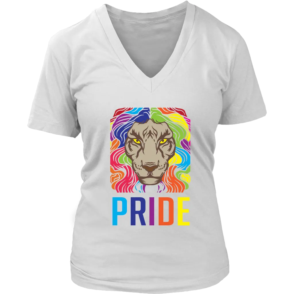 Pride Lion T-shirt, Gift of Pride Lion, Pride Lion Shirt, Pride T-shirt, Gift for LGBTQ