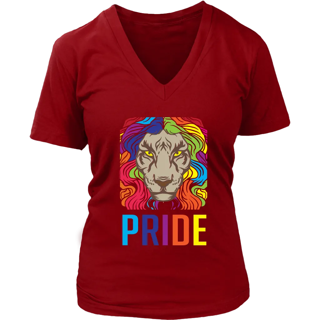 Pride Lion T-shirt, Gift of Pride Lion, Pride Lion Shirt, Pride T-shirt, Gift for LGBTQ