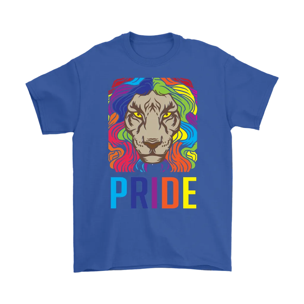 Pride Lion T-shirt, Gift of Pride Lion, Pride Lion Shirt, Pride T-shirt, Gift for LGBTQ