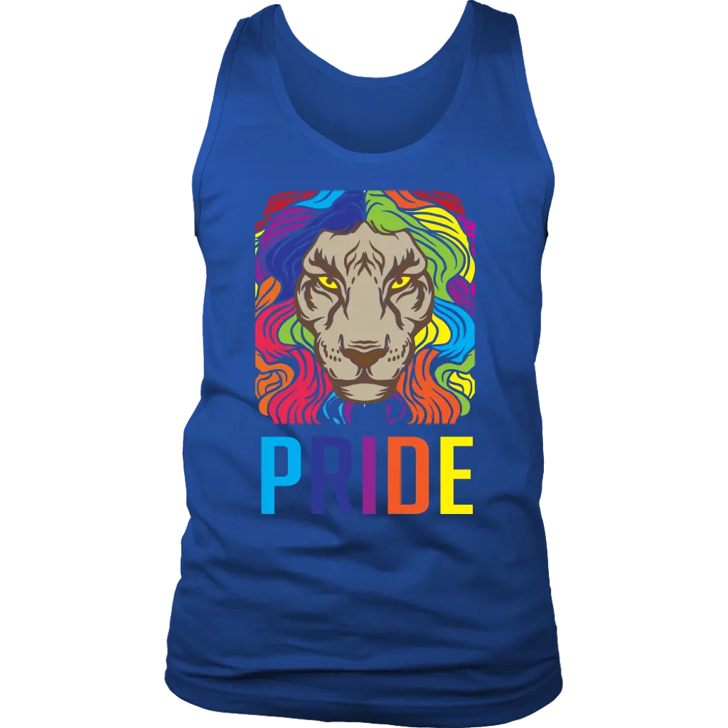 Pride Lion T-shirt, Gift of Pride Lion, Pride Lion Shirt, Pride T-shirt, Gift for LGBTQ
