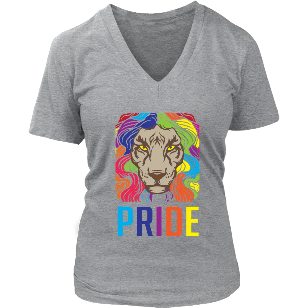 Pride Lion T-shirt, Gift of Pride Lion, Pride Lion Shirt, Pride T-shirt, Gift for LGBTQ