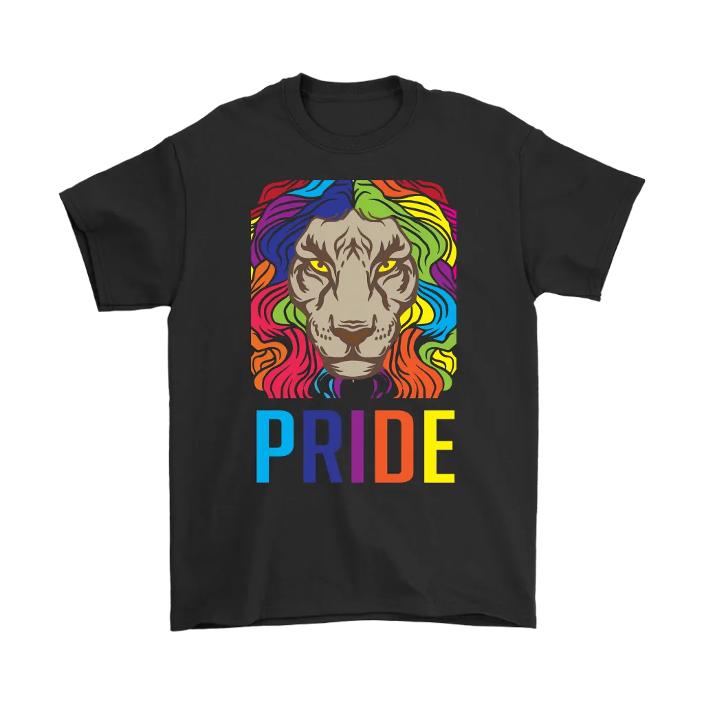 Pride Lion T-shirt, Gift of Pride Lion, Pride Lion Shirt, Pride T-shirt, Gift for LGBTQ