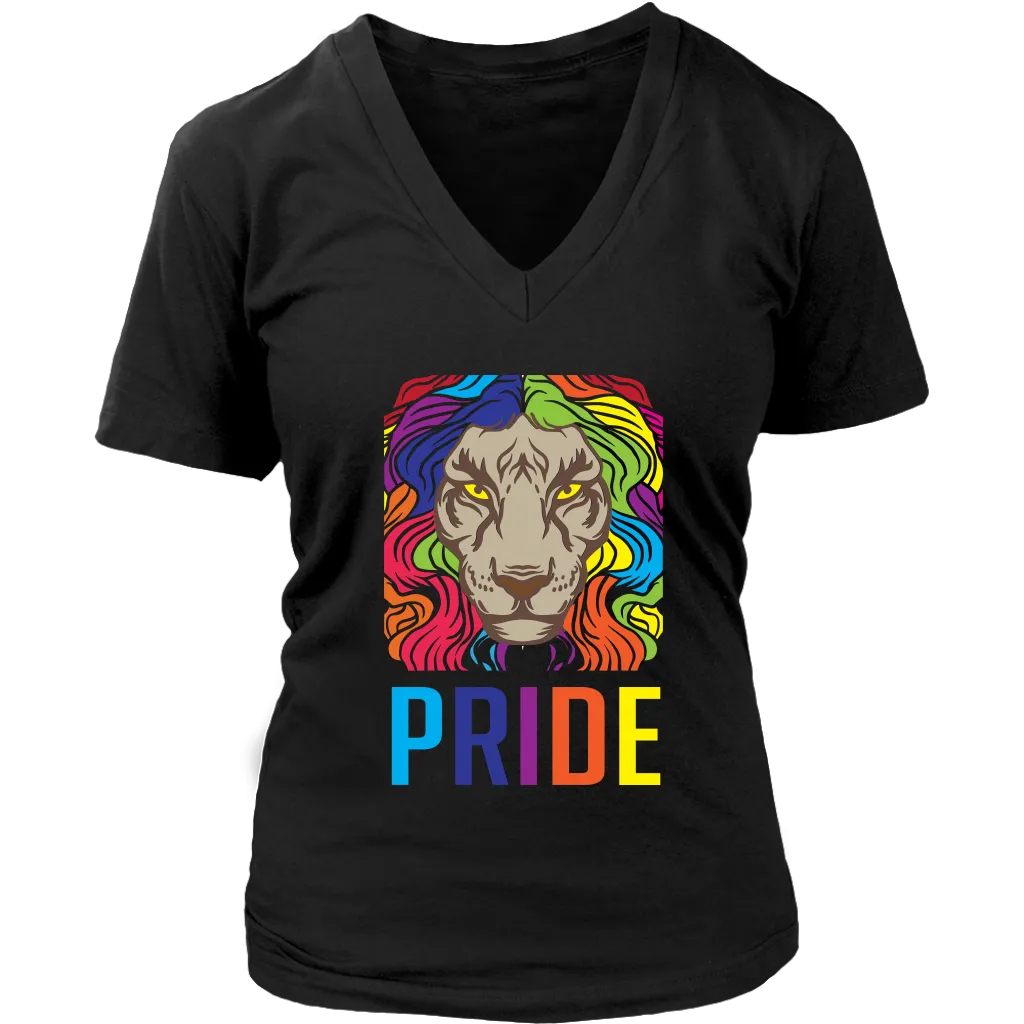 Pride Lion T-shirt, Gift of Pride Lion, Pride Lion Shirt, Pride T-shirt, Gift for LGBTQ
