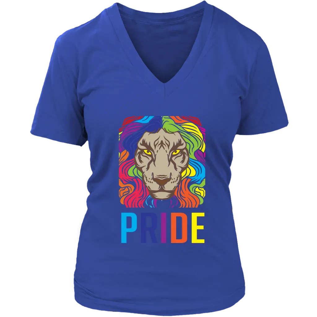 Pride Lion T-shirt, Gift of Pride Lion, Pride Lion Shirt, Pride T-shirt, Gift for LGBTQ
