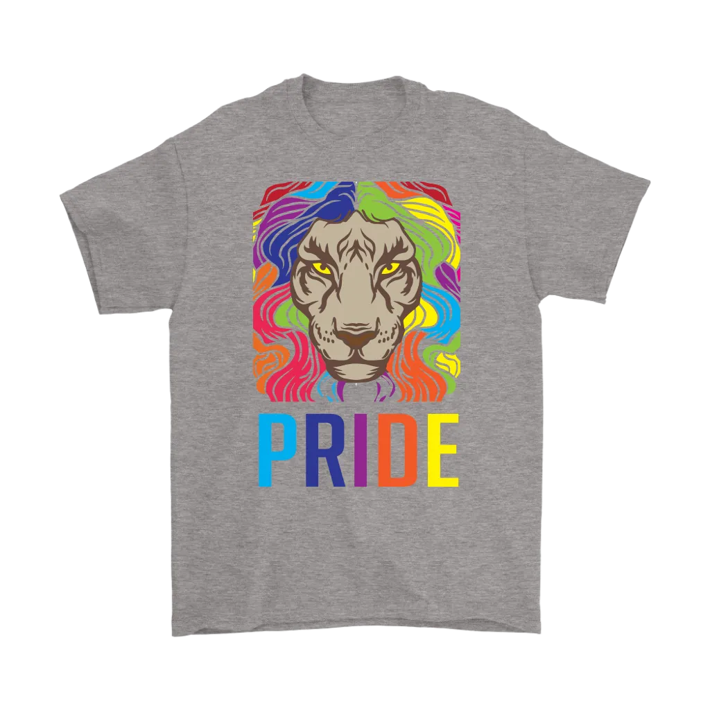 Pride Lion T-shirt, Gift of Pride Lion, Pride Lion Shirt, Pride T-shirt, Gift for LGBTQ