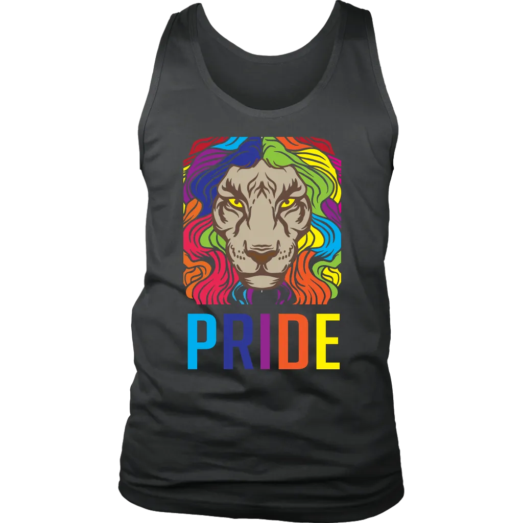 Pride Lion T-shirt, Gift of Pride Lion, Pride Lion Shirt, Pride T-shirt, Gift for LGBTQ