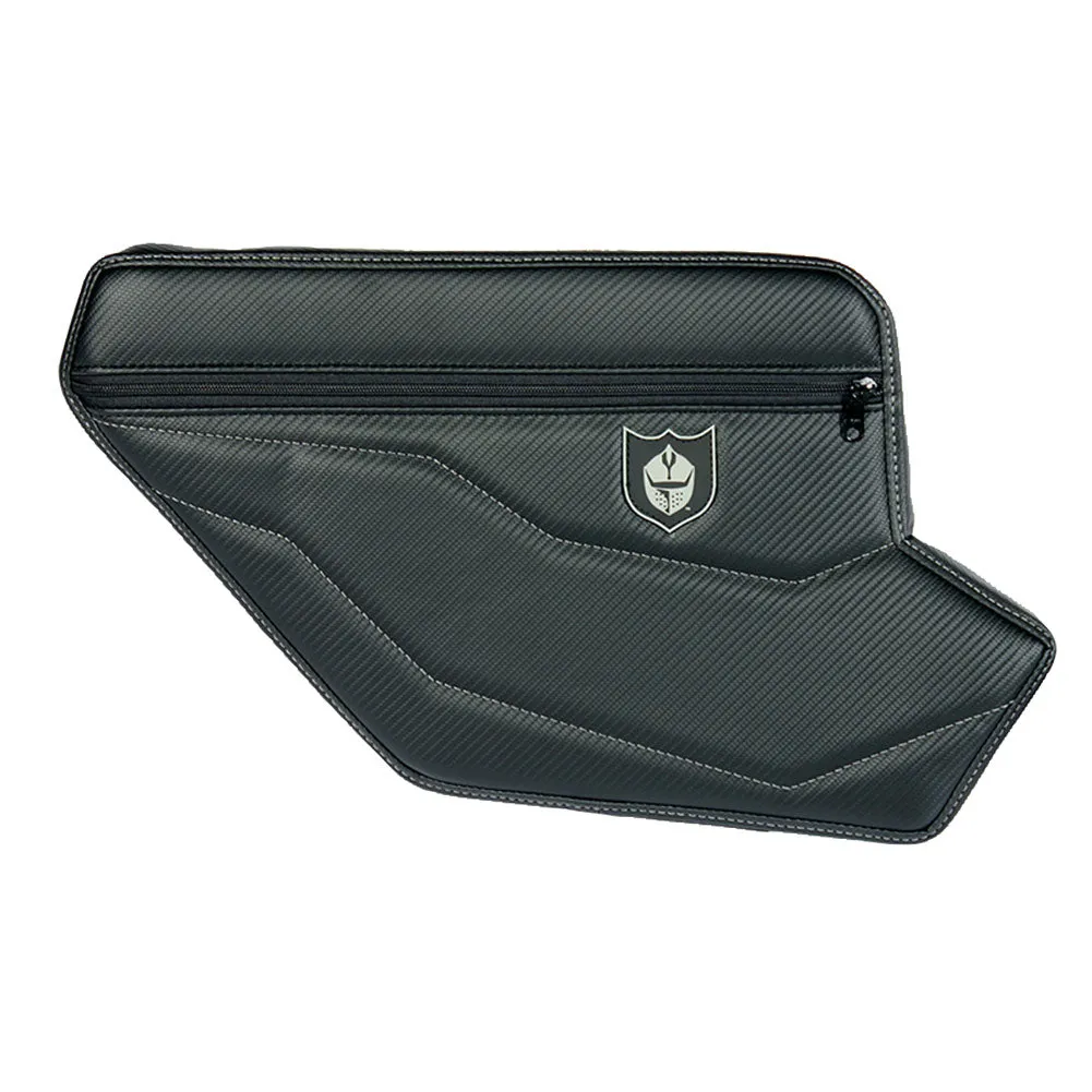Pro Armor Front Door Knee Pads with Storage for Pro Armor Doors Black