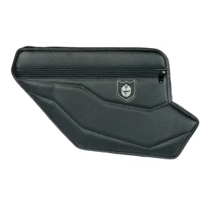 Pro Armor Front Door Knee Pads with Storage for Pro Armor Doors Black