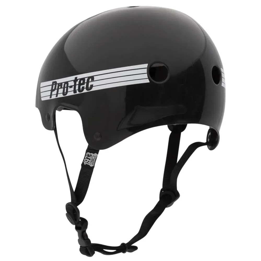 Pro-Tec - Old Skool Wake Gloss Black (Certified)