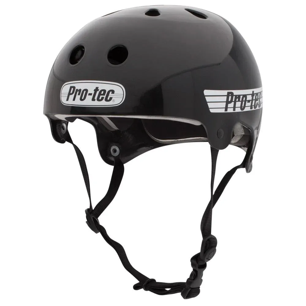 Pro-Tec - Old Skool Wake Gloss Black (Certified)