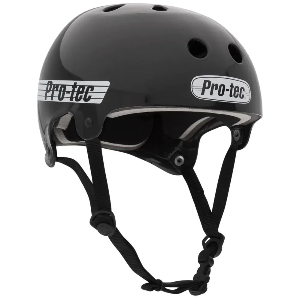 Pro-Tec - Old Skool Wake Gloss Black (Certified)