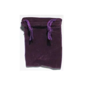 Purple Velveteen Bag