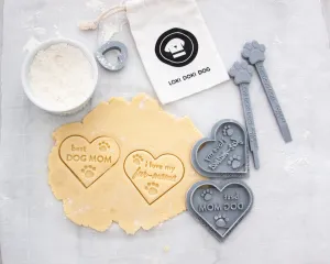 "I love my fur-mama" Heart Shaped Cookie Cutter