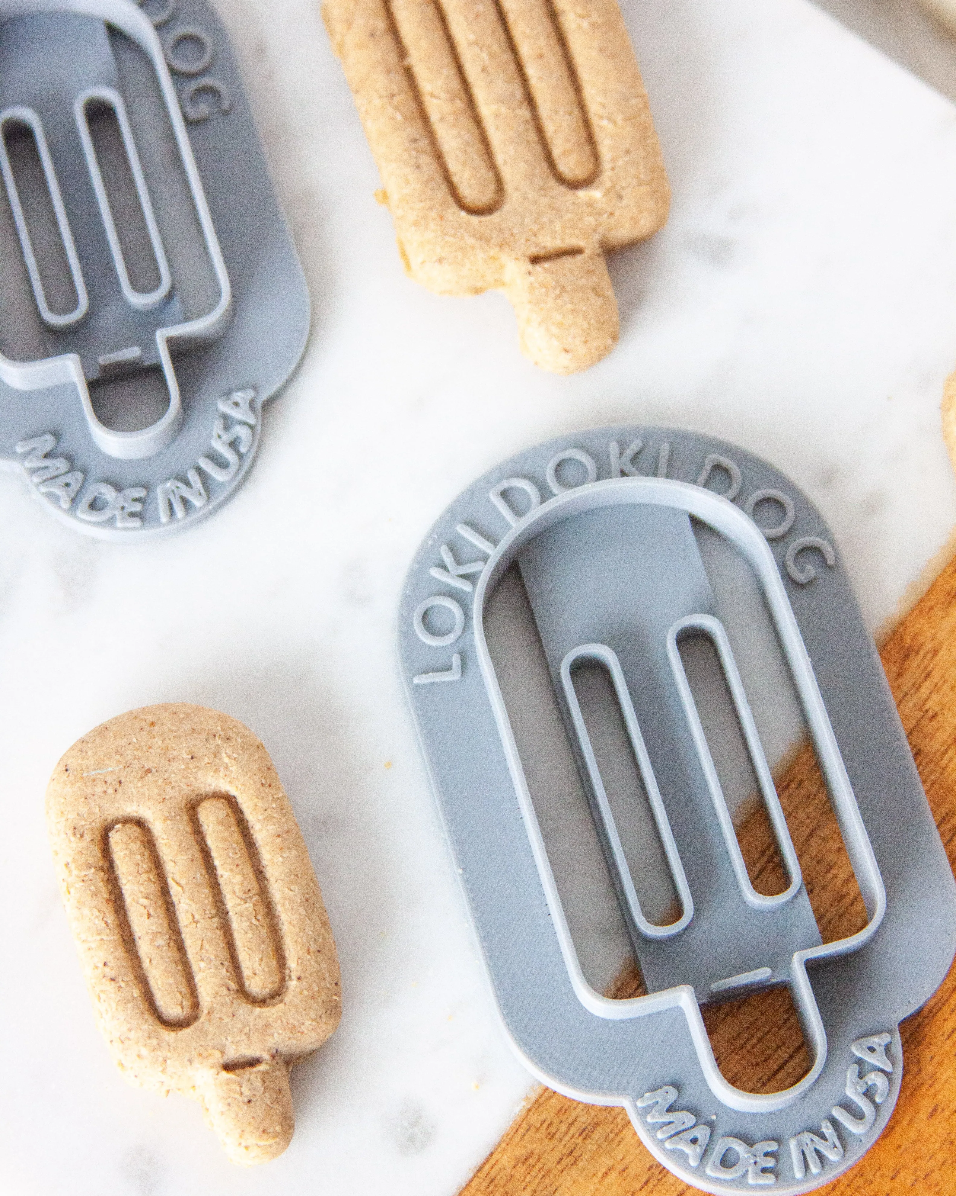 "Pupsicle" Popsicle Shaped Cookie Cutter