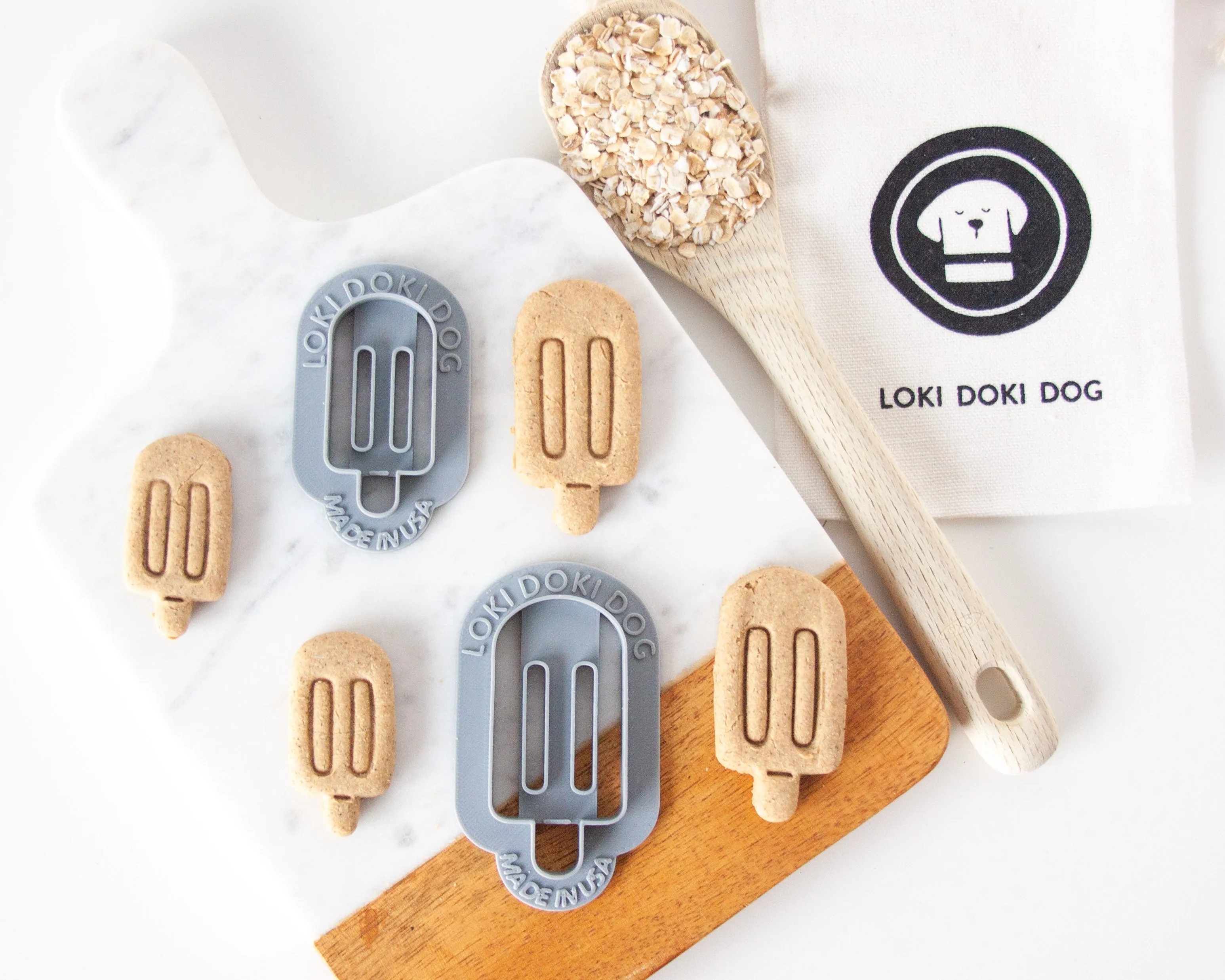 "Pupsicle" Popsicle Shaped Cookie Cutter
