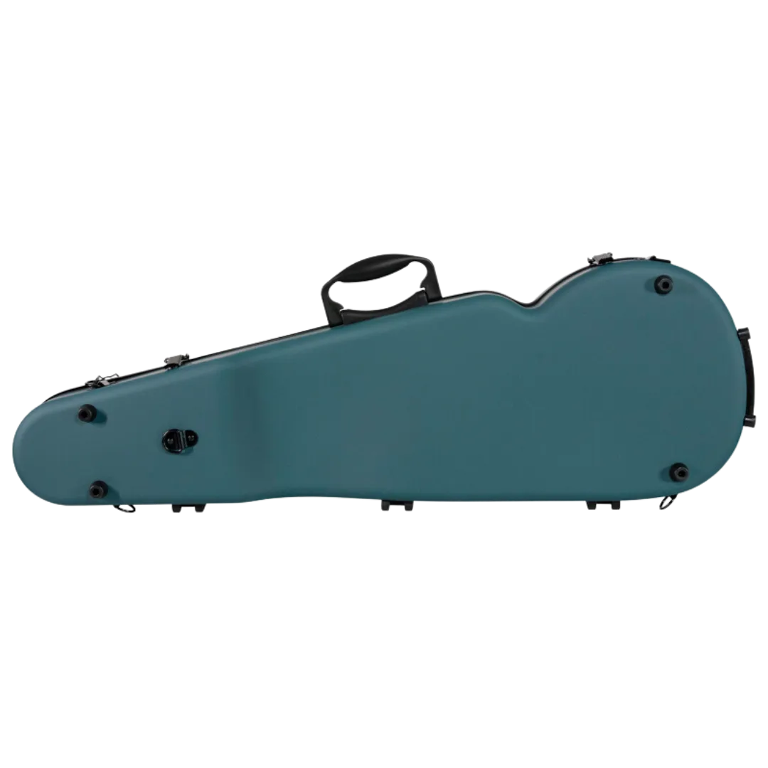 RAAN Shaped Violin Case Mediterranean Blue 1/4-1/2