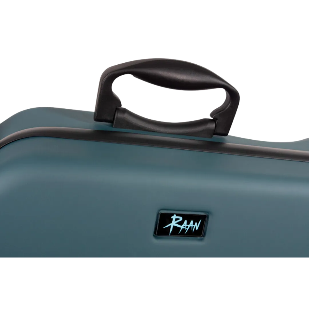 RAAN Shaped Violin Case Mediterranean Blue 1/4-1/2