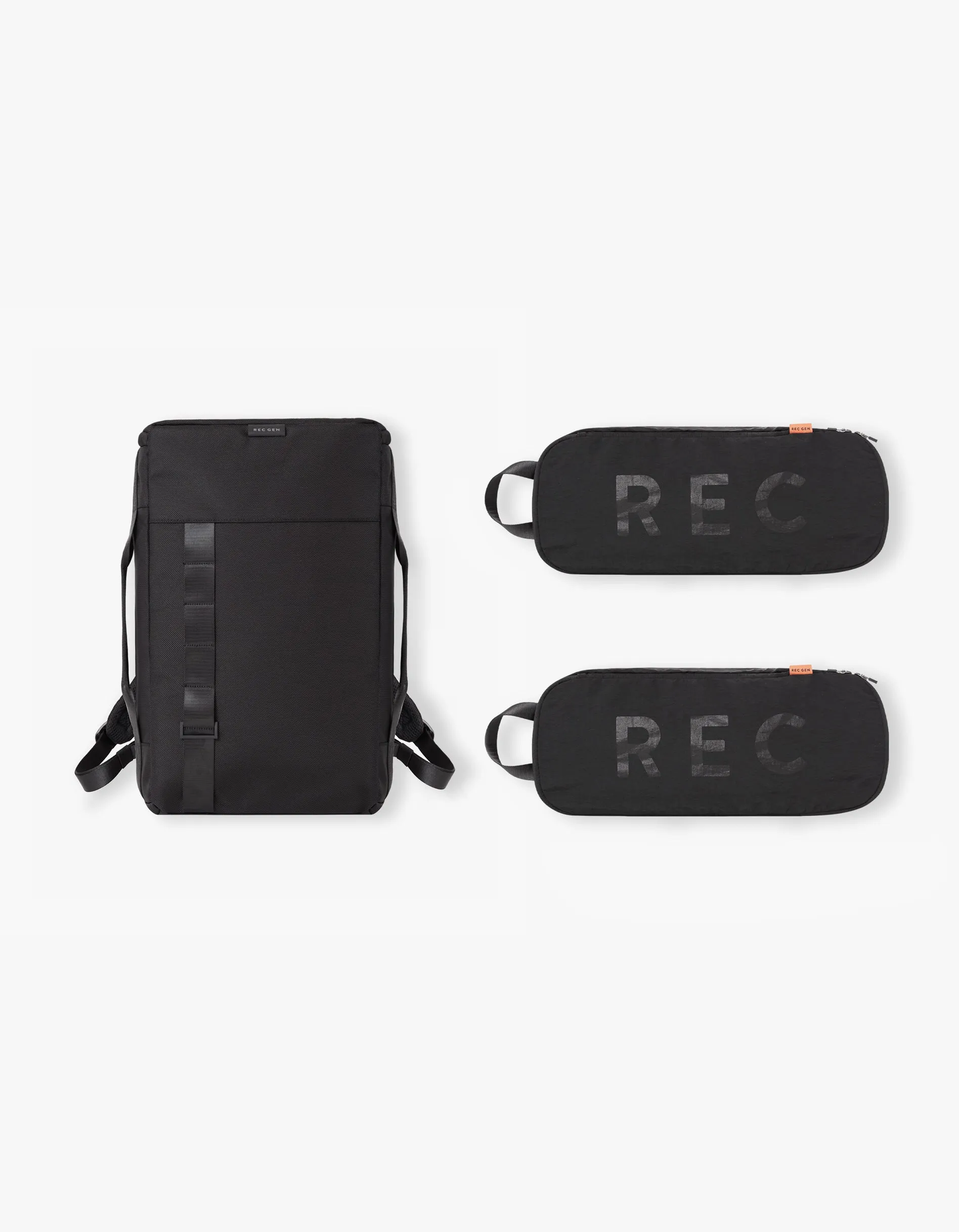 Rec 72hr Pack Cuboid Set Black