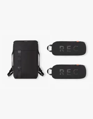 Rec 72hr Pack Cuboid Set Black