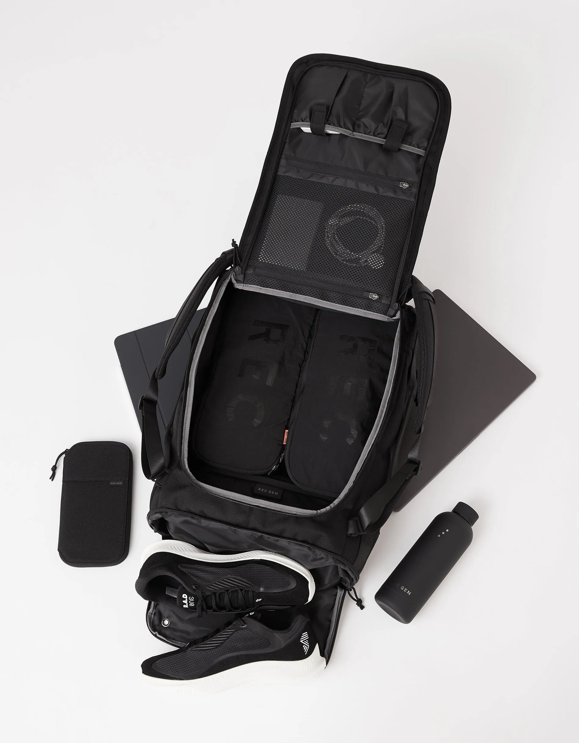 Rec 72hr Pack Cuboid Set Black