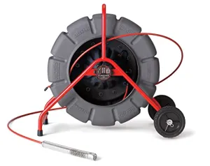 RIDGID 63603 200' Standard SeeSnake Self Leveling TruSense Sewer Camera Reel, Sewer Inspection