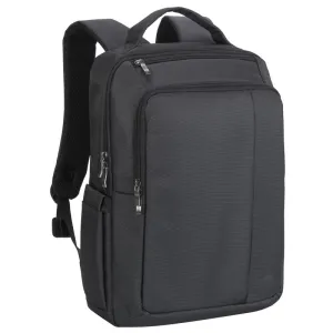 Rivacase 8262blck 15.6 In. Laptop Backpack44; Black - 6