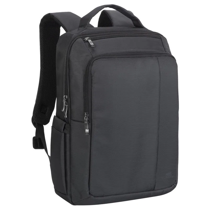 Rivacase 8262blck 15.6 In. Laptop Backpack44; Black - 6