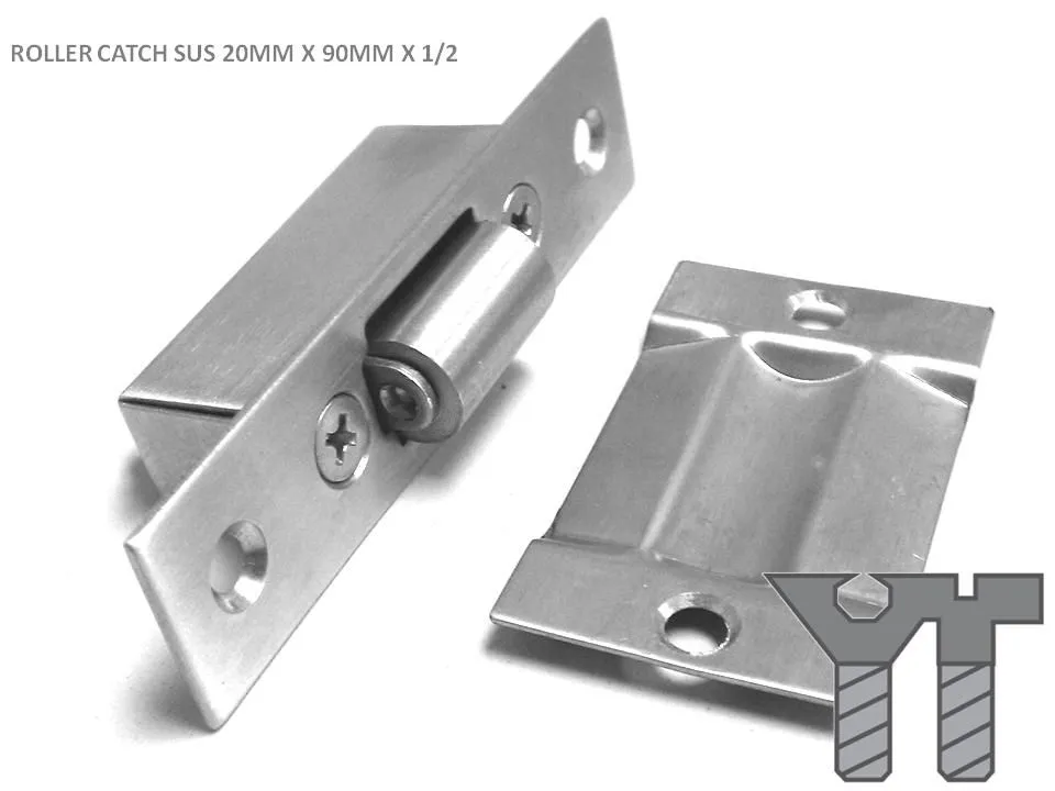 ROLLER CATCH SUS 20MM X 90MM X 1/2