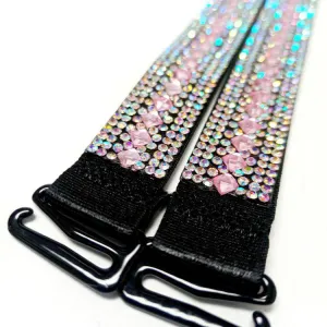 Royal Ice Bra Straps - Flamingo Pink Diamond