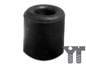 RUBBER STOPPER - BLACK