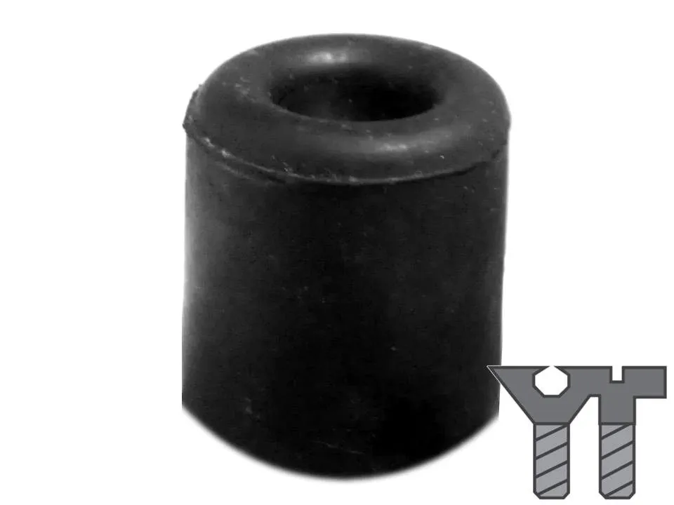 RUBBER STOPPER - BLACK
