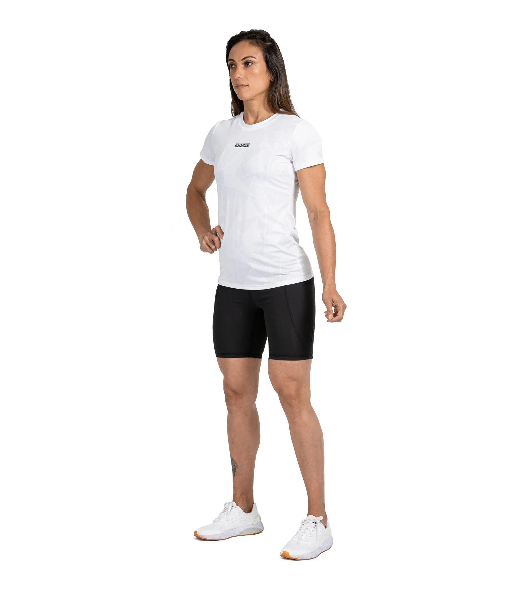 Sabre Gym Tee - Ice White