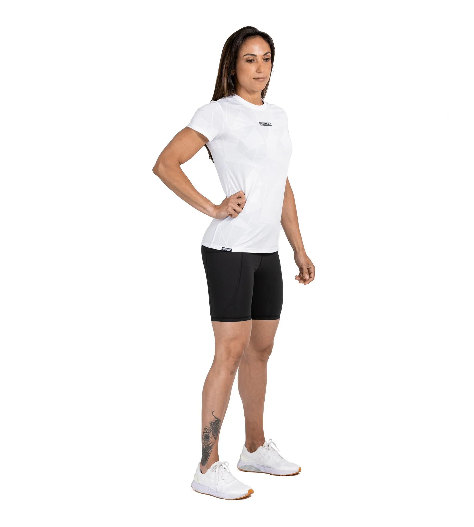 Sabre Gym Tee - Ice White