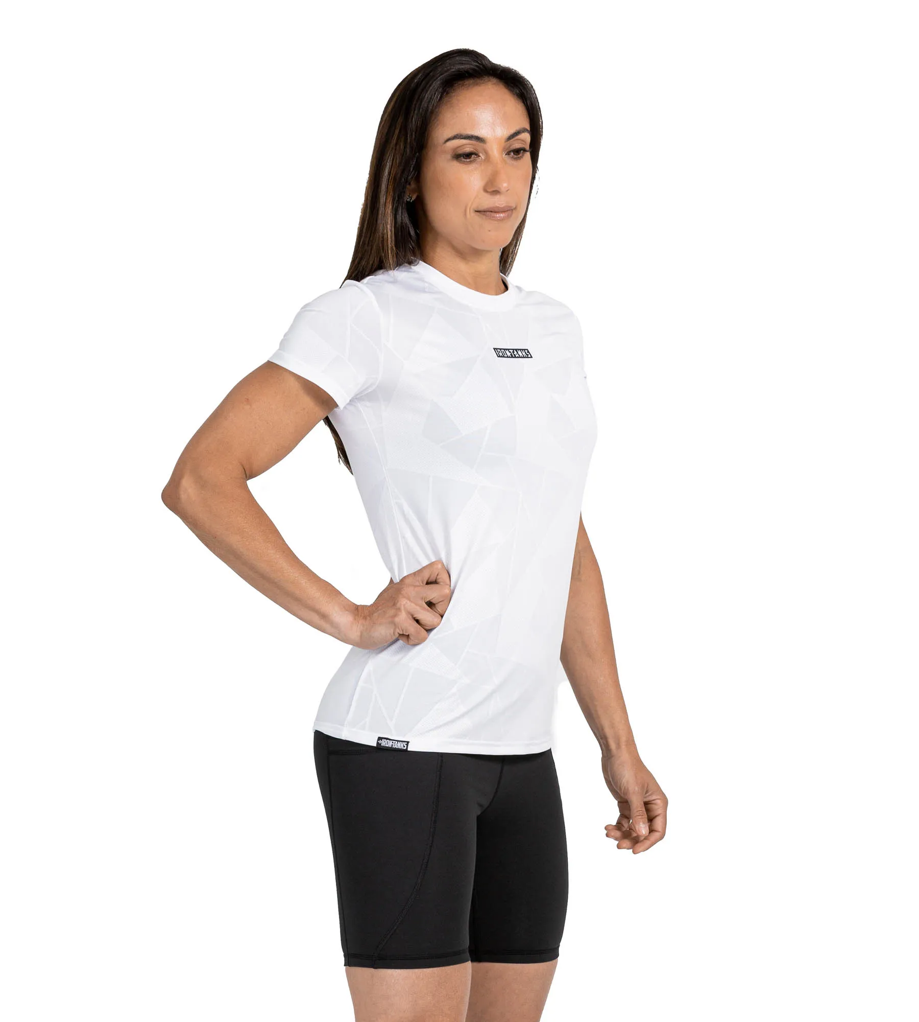 Sabre Gym Tee - Ice White