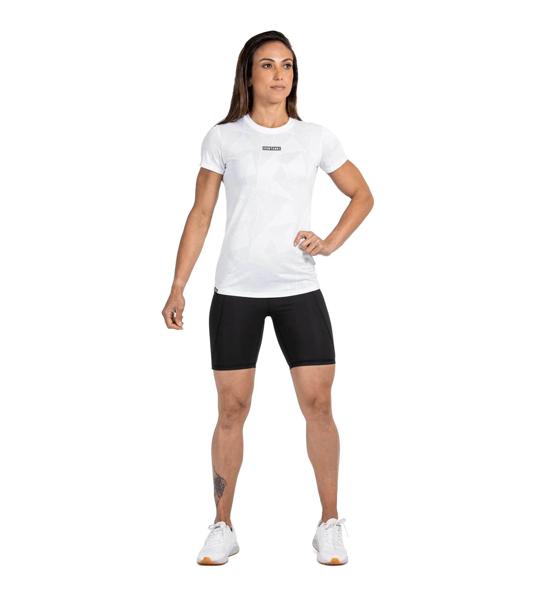 Sabre Gym Tee - Ice White