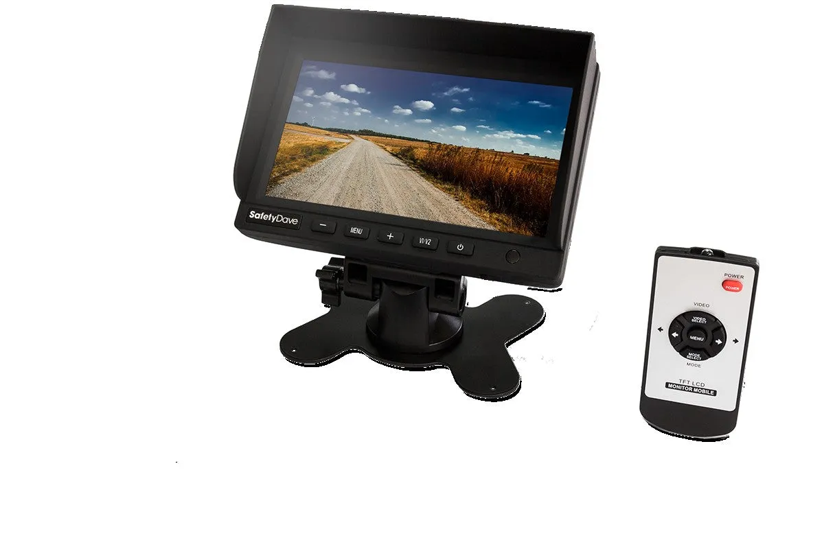 SafetyDave Reversing Camera Kit 5.8inch Dash Monitor with 1 Eyeball Ccd Camera
