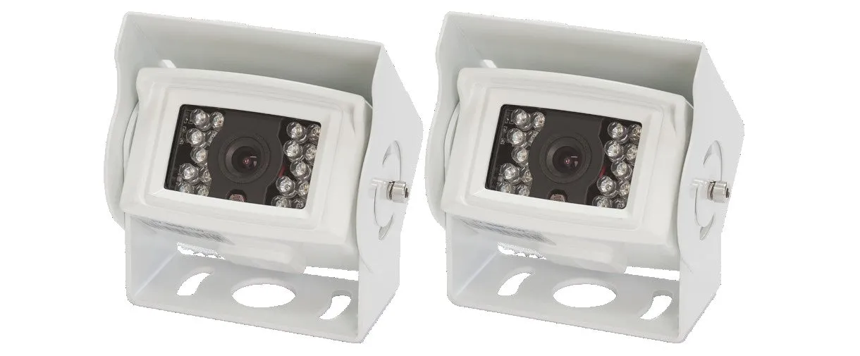 SafetyDave Reversing Camera Kit 5.8inch Dash Monitor with 2 Square Ccd Cameras