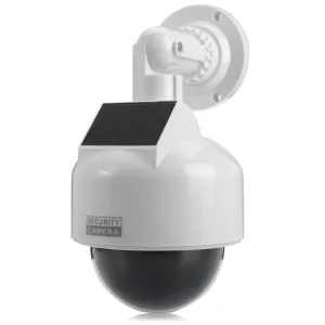 Safurance Solar Energy Waterproof Outdoor Indoor Fake Security Camera Surveillance Dummy Camera Home Security
