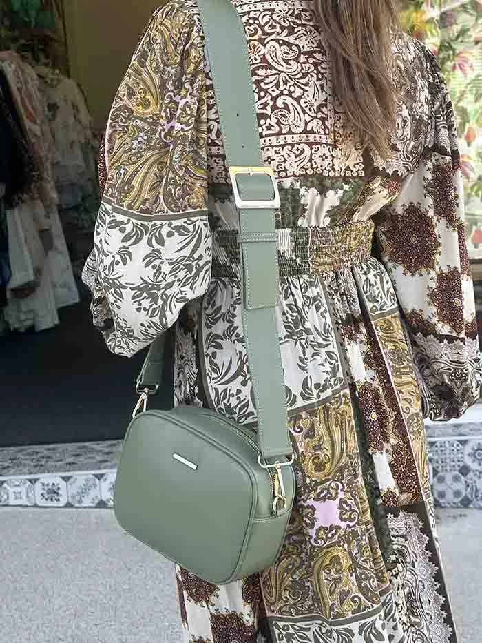 Sage Green Camera Bag