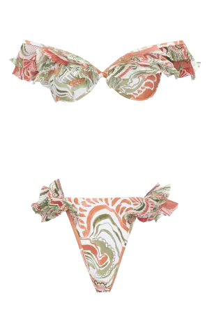 Salama Abstract Mushroom High Rise Bikini