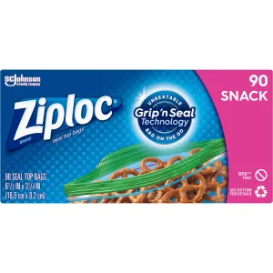 SC Johnson Snack Size Storage Bags