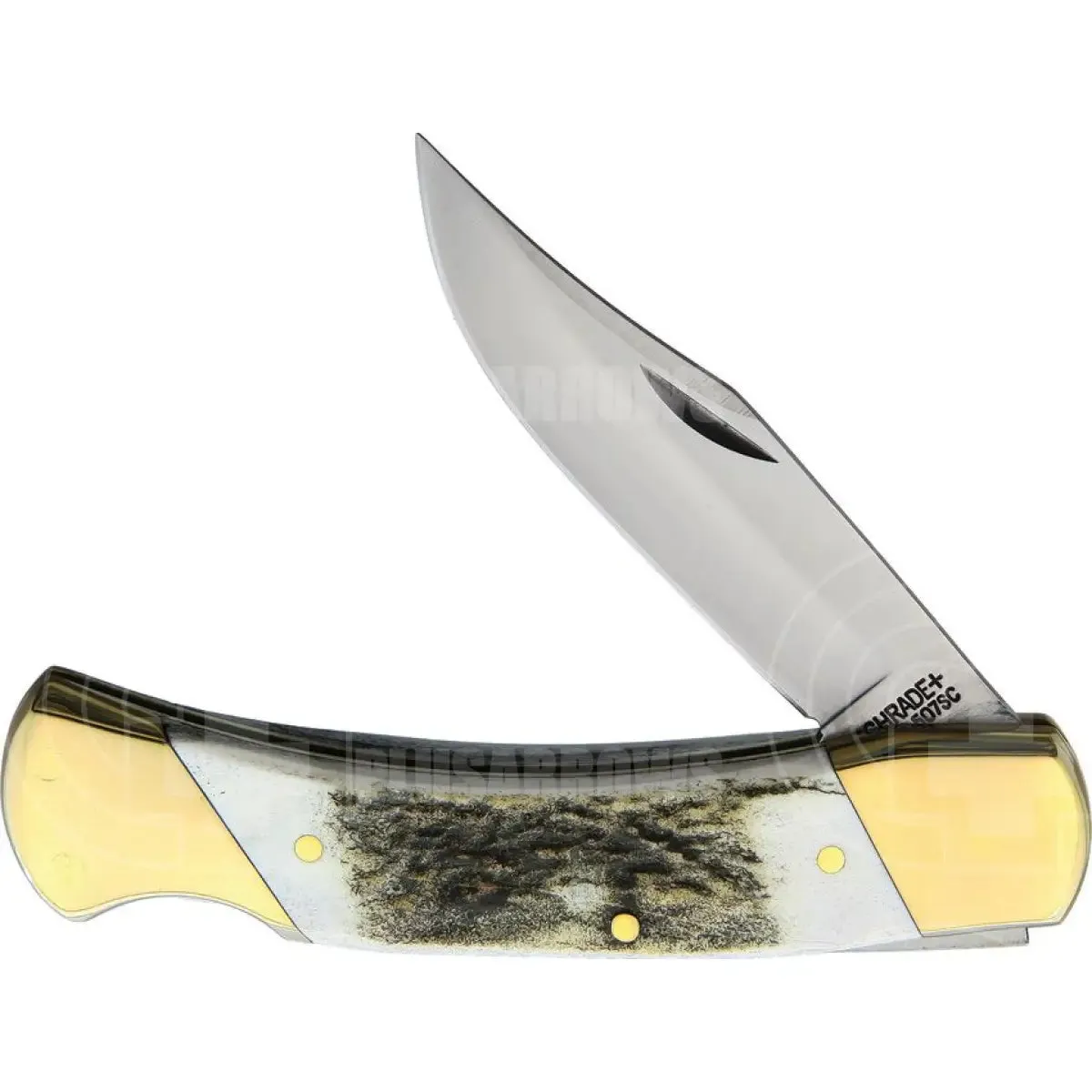Schrade Stag 5” Lockback Pocket Knife (SCH7)